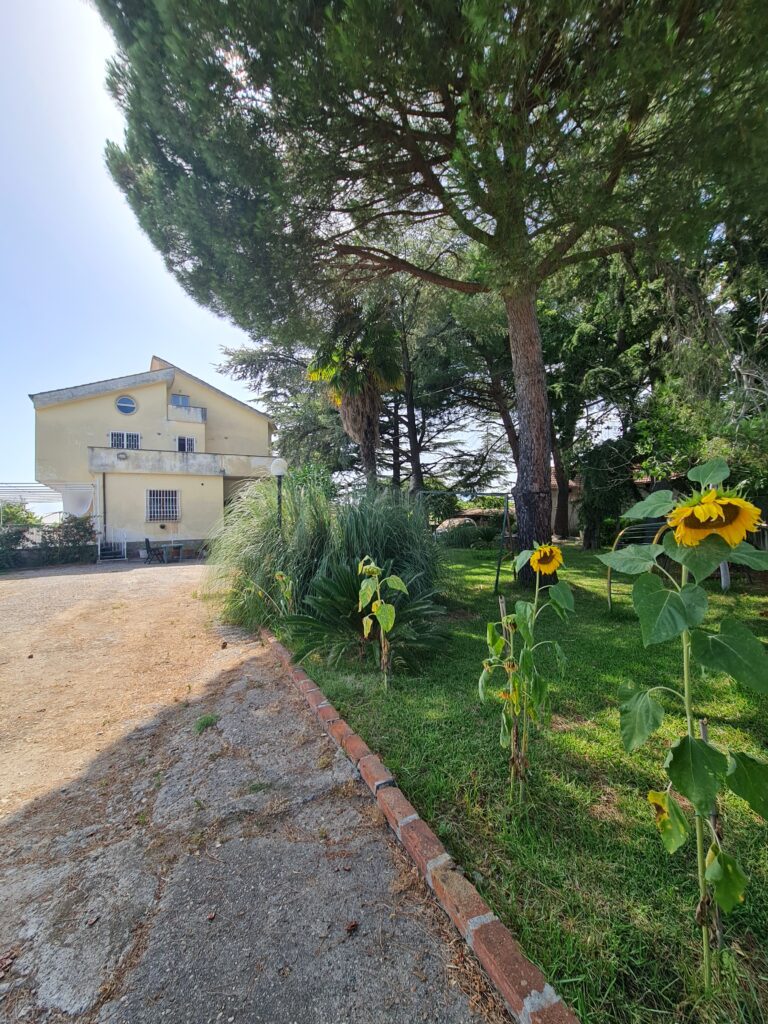 Pontecagnano, VILLA INDIPENDENTE su 3 LIVELLI di 250mq ca + TERRAZZI + CORTE ANTISTANTE/GIARDINO di 3000 mq ca + DEPENDANCE su 2 LIVELLI di 120mq ca + DEPENDANCE di 100mq ca e 2 CANTINE, il tutto ubicato tra Loc. S. Antonio e Strada Aversana.